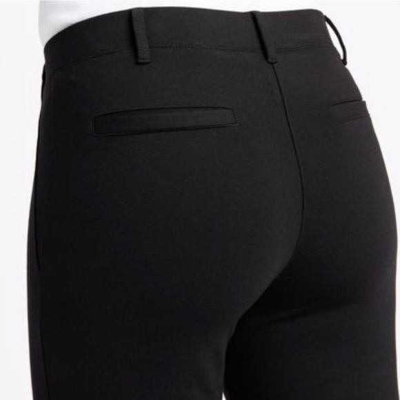 Betabrand Dress Pant Yoga Pants Boot Cut Classic in Black , Small Petite - Picture 5 of 13